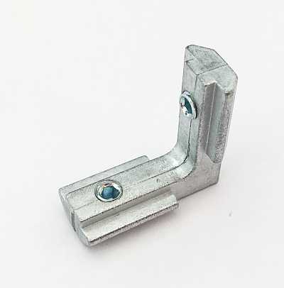 Innen-Winkelverbinder Nutenstein für Konstruktionsprofile 20x20mm mit 5mm Nut