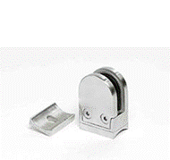 Glashalter für 2-5 mm, Zamak - Zinkdruckguß 