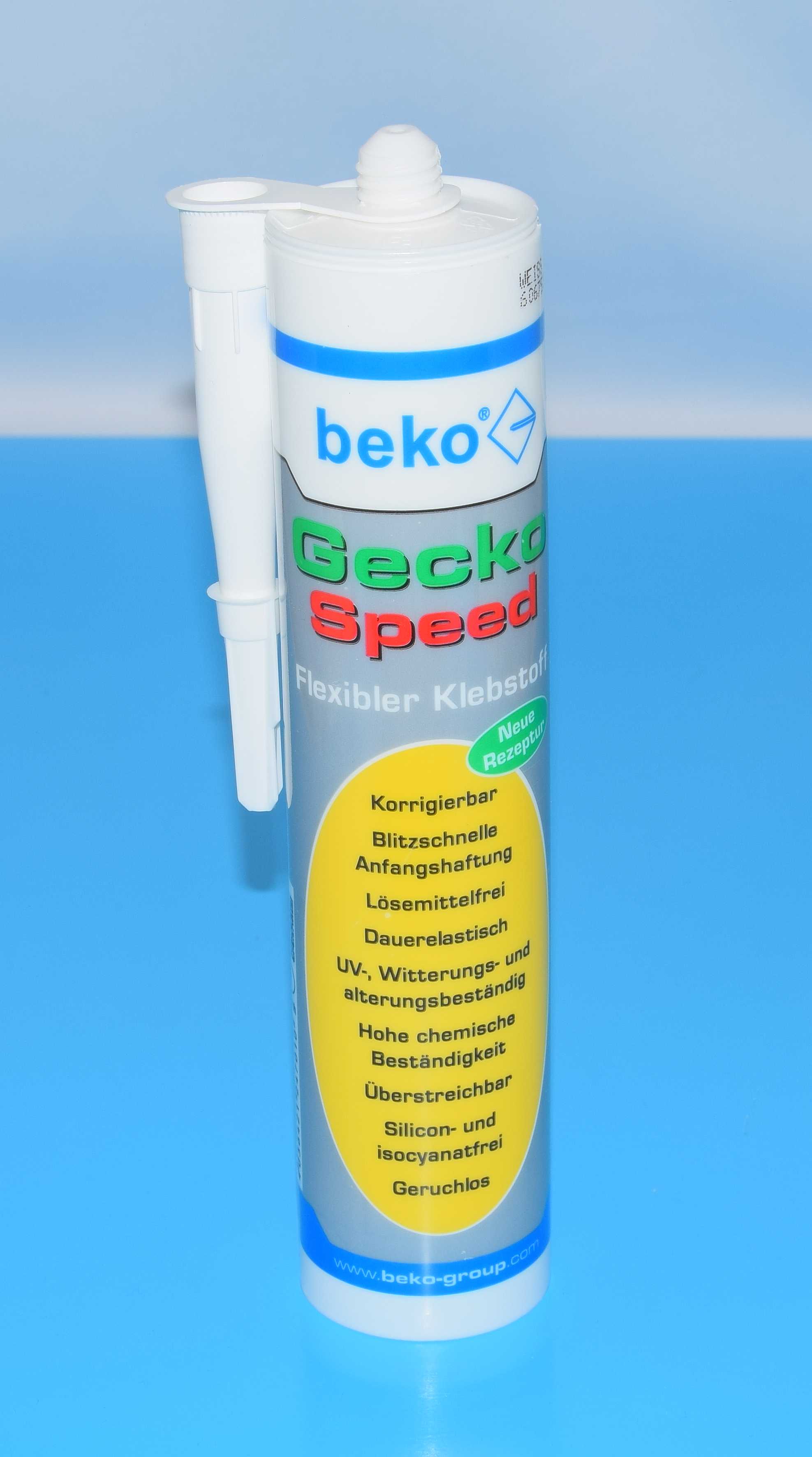 beko Gecko speed Kleber -  weiß
